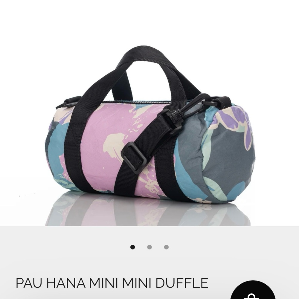 Aloha new with tag pau Hana The Mini Mini Duffle